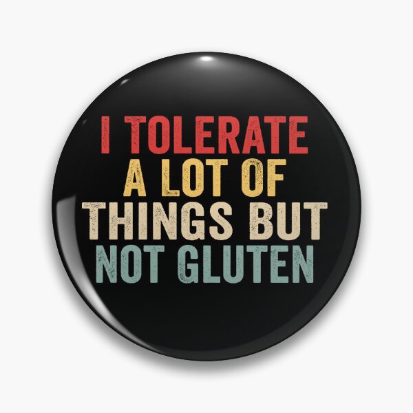 Item preview, I Tolerate A Lot of Things But Not Gluten Funny Gluten Free Shirt | Celiac Awareness | Food Humor Design designed and sold by 76Valeria.