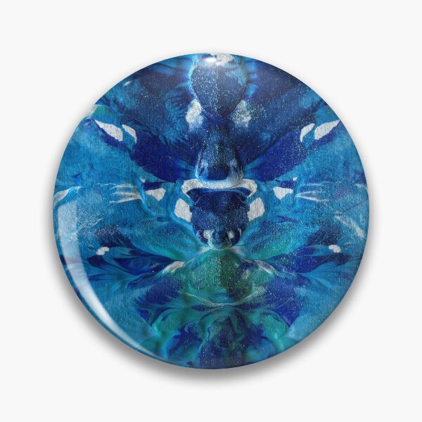 Item preview, Beautiful Blue Flower designed and sold by Painted Magic Studio.