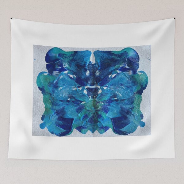 Item preview, Beautiful Blue Flower  designed and sold by Painted Magic Studio.