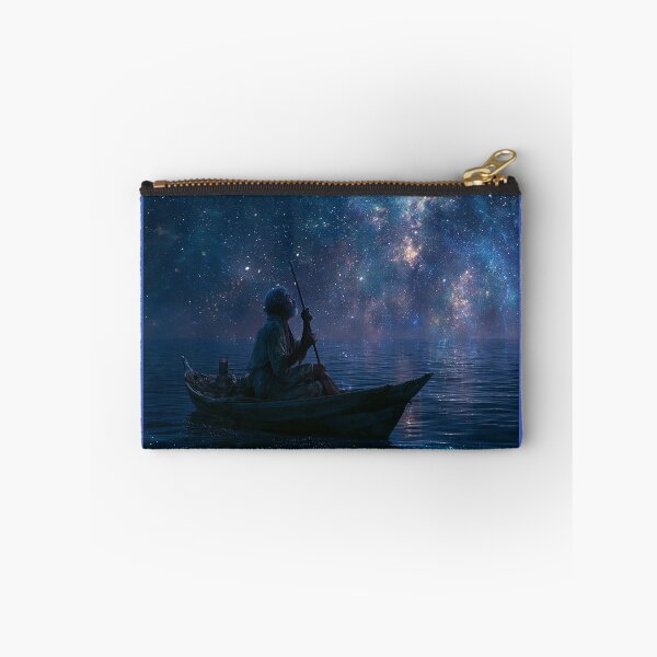 Item preview, "Old Man in Boat Under the Milky Way" designed and sold by SkyKing Ron.