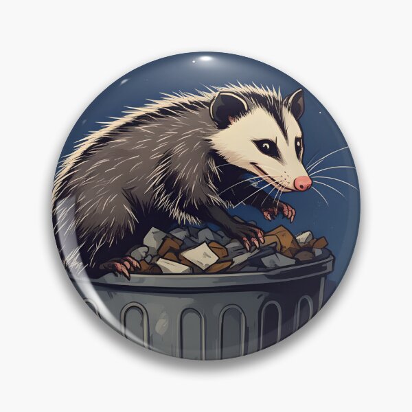 Item preview, I'm in my element - Opossum rummages at night designed and sold by ParadoxParadox.