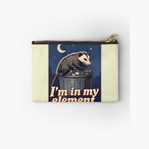 Item preview, I'm in my element - Opossum rummages at night designed and sold by ParadoxParadox.