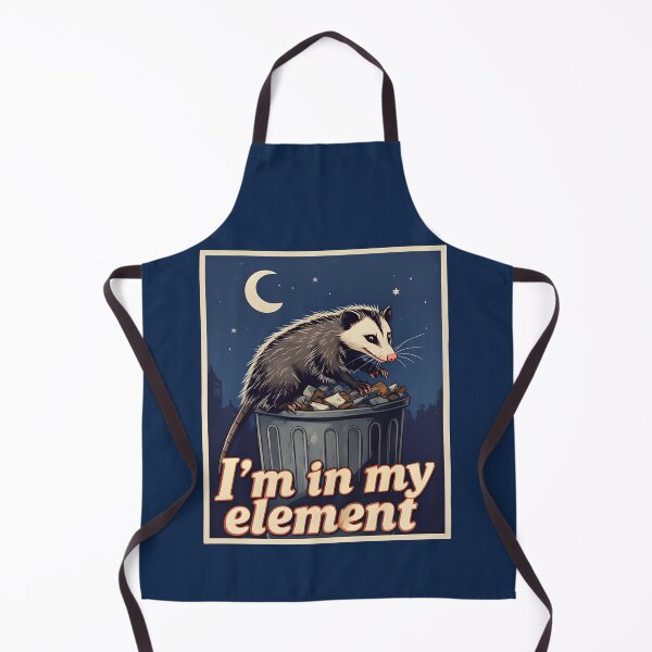 Item preview, I'm in my element - Opossum rummages at night designed and sold by ParadoxParadox.