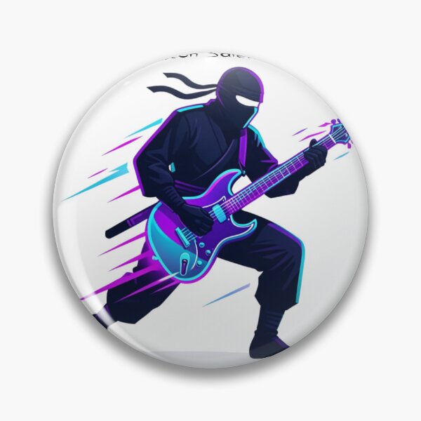 Item preview, Ninja Guitarist 3 designed and sold by HiddenCitadel.