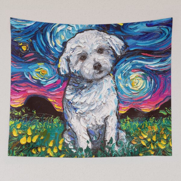 Item preview, Maltese Night designed and sold by AjaTrier.