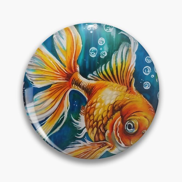 Item preview, Vibrant Orange Koi Fish Swimming Underwater designed and sold by Skuvane-Vecbani.