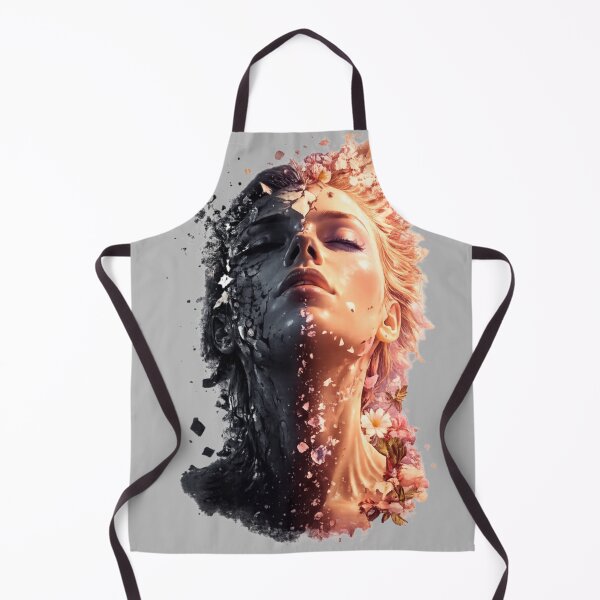 Item preview, Dark Floral Beauty in Decay Portrait designed and sold by IMOBILYARI VibeCore.
