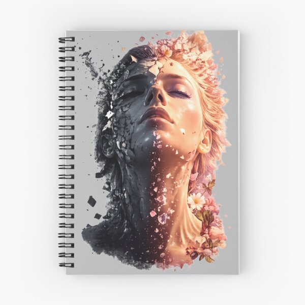 Item preview, Dark Floral Beauty in Decay Portrait designed and sold by IMOBILYARI VibeCore.