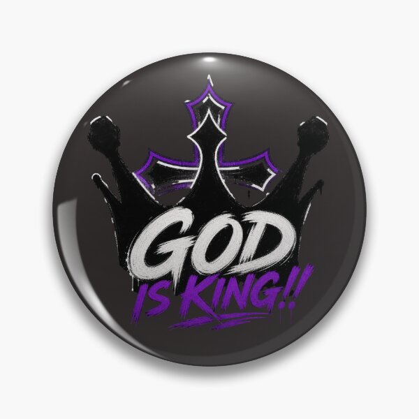 Item preview, God is king! designed and sold by @jon.