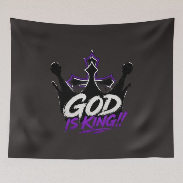 Item preview, God is king! designed and sold by @jon.