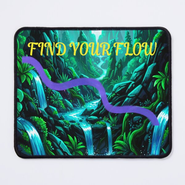 Item preview, Find Your Flow Jungle Oasis designed and sold by CyndiEpps.