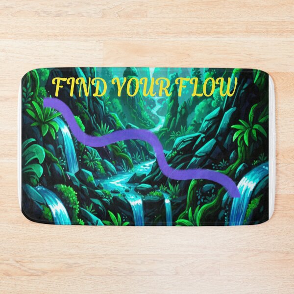Item preview, Find Your Flow Jungle Oasis designed and sold by CyndiEpps.
