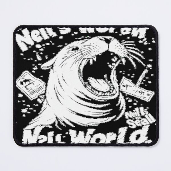 Item preview, Funny Neil The Seal Tasmania - Viral Elephant Seal Meme Art designed and sold by NDstudio.