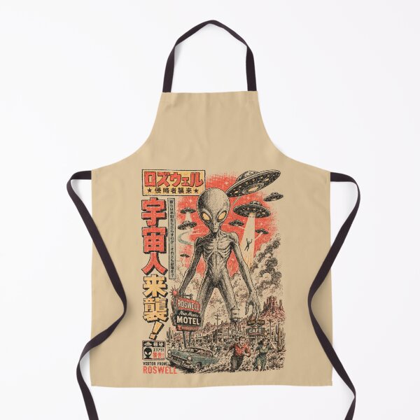 Item preview, UFO Kaiju Invasion designed and sold by Artificially Inked.