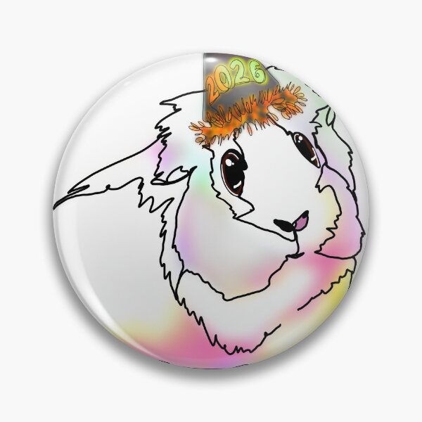 Item preview, Rice the Guinea Pig 2026 hat – animalzinhats designed and sold by Ashley’sAnimalz.