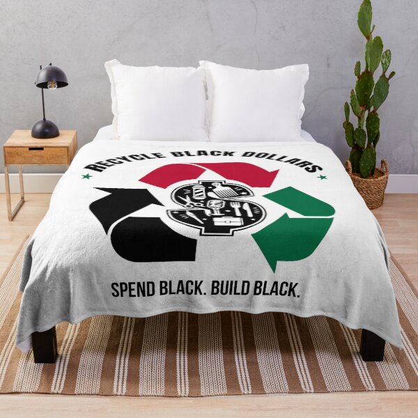 Item preview, Recycle Black Dollars Spend Black Build Black designed and sold by EthosWear.
