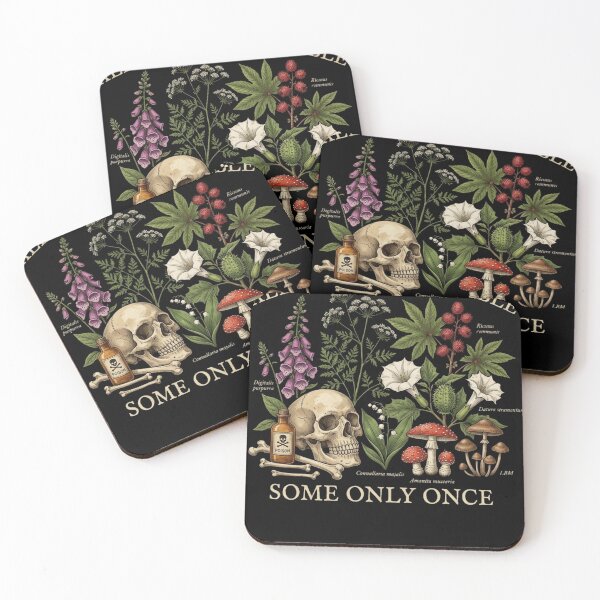 Item preview, All Plants Are Edible Some Only Once Poison Vintage Botanical Art designed and sold by HamadaArtivio1.