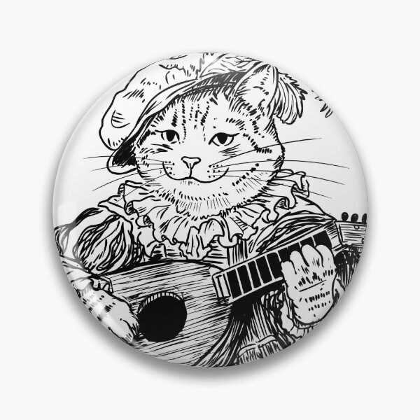 Item preview, Kitten musician  designed and sold by HarleyWarren.