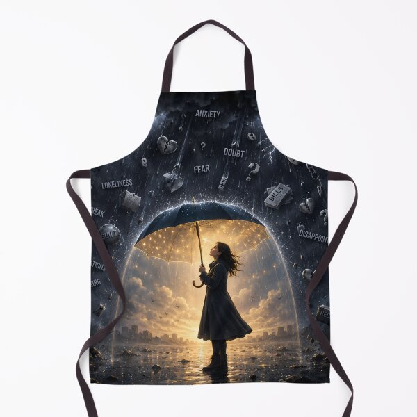 Item preview, Finding Peace Amidst the Storm: A Visual Representation of Mental Resilience designed and sold by aminz4.