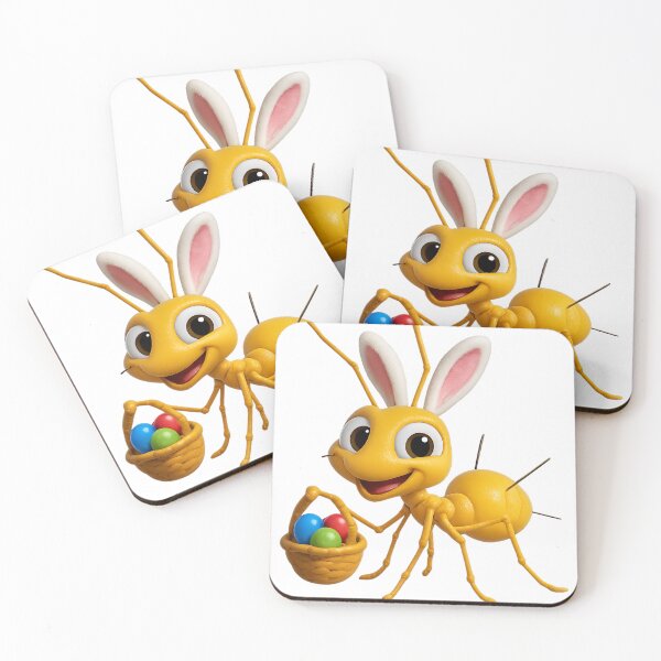 Item preview, Easter Yellow Crazy Ant designed and sold by Sillytoe.