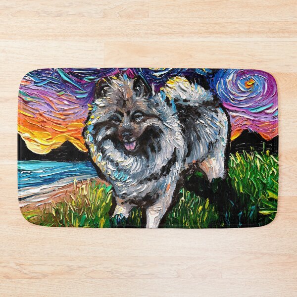 Item preview, Keeshond Night designed and sold by AjaTrier.