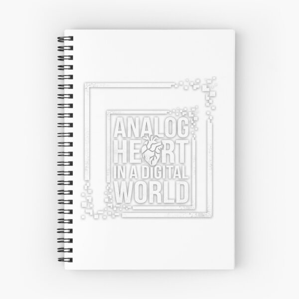 Item preview, Analog Heart In A Digital World Cyberpunk Text Art designed and sold by JanElJaJas.
