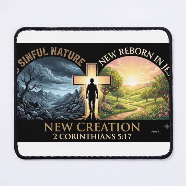 Item preview, From Darkness to Light: 2 Corinthians 5:17 Canvas designed and sold by ArtByJerryR.