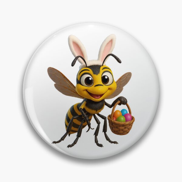 Item preview, Easter Yellowjacket Wasp designed and sold by Sillytoe.