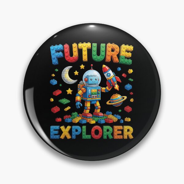 Item preview, Future Explorer Space Astronaut Robot Toy Bricks designed and sold by Krasnovaovaova.