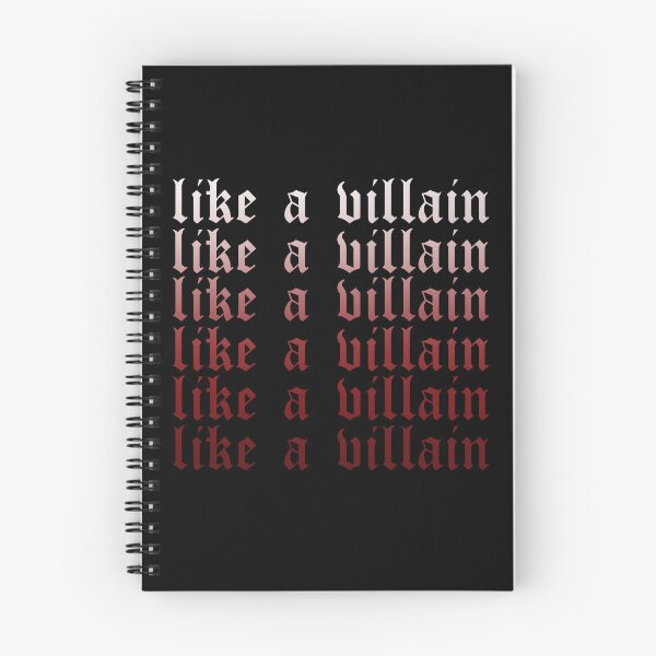 Item preview, Like a Villain - Bad Omens designed and sold by letizzart designs.
