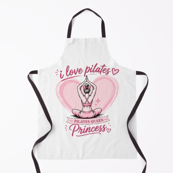 Item preview, I Love Pilates Princess Aesthetic Cute Workout Fitness Gift designed and sold by Digistore1221.