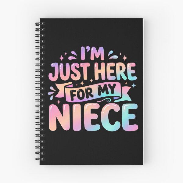 Item preview, I'm Just Here for My Niece Funny Family Shirt | Proud Aunt Uncle Gift | Niece Lover Quote Design designed and sold by 76Valeria.