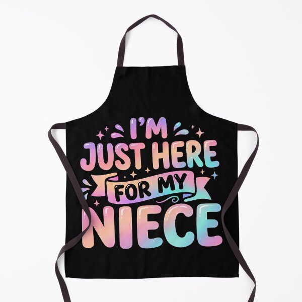 Item preview, I'm Just Here for My Niece Funny Family Shirt | Proud Aunt Uncle Gift | Niece Lover Quote Design designed and sold by 76Valeria.