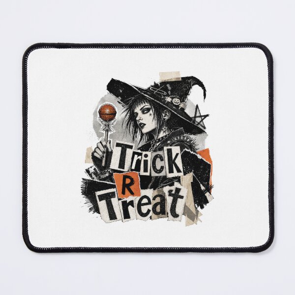 Item preview, Punk Goth Witch Trick or Treat Halloween Design designed and sold by AntiqueImages.