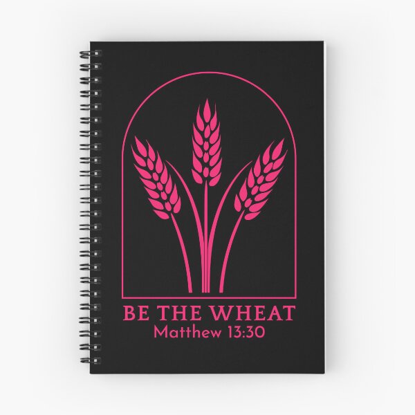 Item preview, Be the Wheat - Matthew 13:30 - Pink Design designed and sold by MoriaStore.