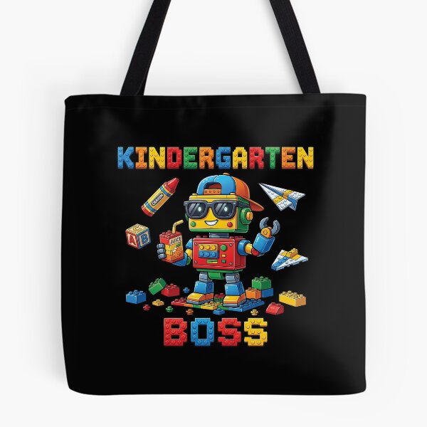 Item preview, Kindergarten Boss Cool Robot With Sunglasses School Toy designed and sold by Krasnovaovaova.