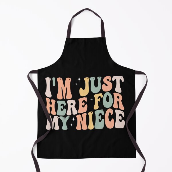 Item preview, I'm Just Here for My Niece Funny Family Shirt | Proud Aunt Uncle Gift | Niece Lover Quote Design designed and sold by 76Valeria.