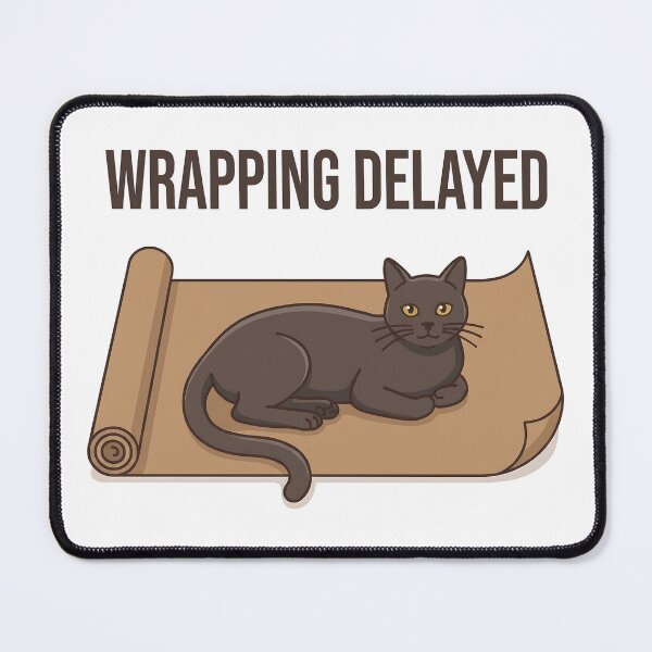 Item preview, Wrapping Delayed designed and sold by Northbound Press.