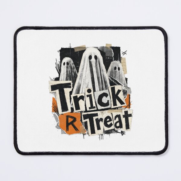 Item preview, Grunge Ghosts Trick R Treat Halloween Spooky designed and sold by AntiqueImages.