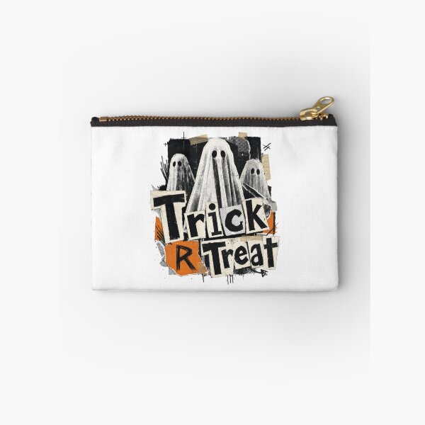Item preview, Grunge Ghosts Trick R Treat Halloween Spooky designed and sold by AntiqueImages.