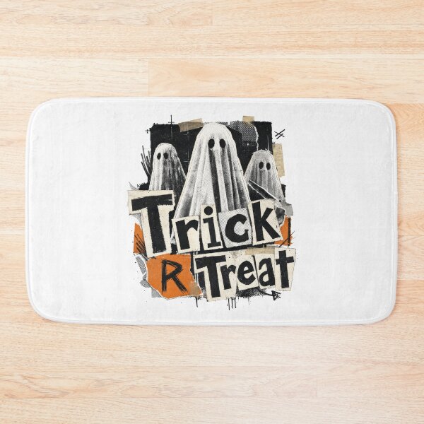 Item preview, Grunge Ghosts Trick R Treat Halloween Spooky designed and sold by AntiqueImages.