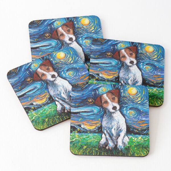 Item preview, Jack Russell Terrier Night designed and sold by AjaTrier.