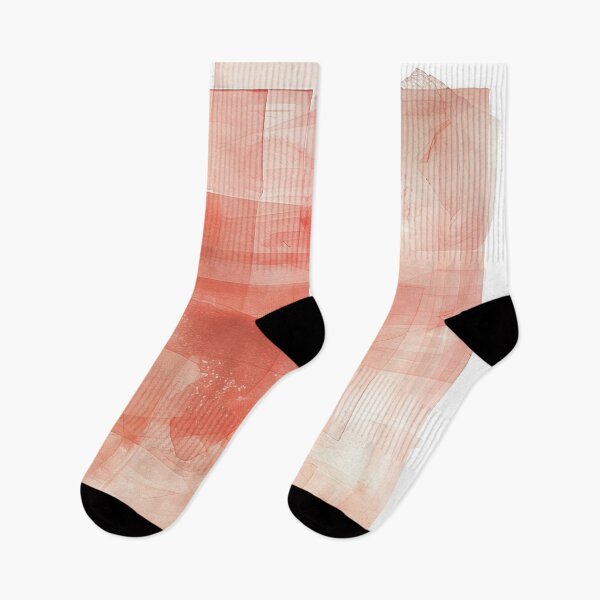 Item preview, Abstract Painting Peach G1 designed and sold by CrumbBumStudio.