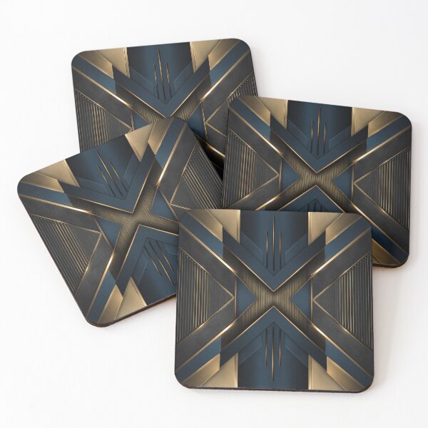 Item preview, Midnight Gold Geometry designed and sold by Bellassi.