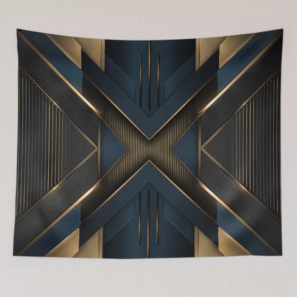 Item preview, Midnight Gold Geometry designed and sold by Bellassi.