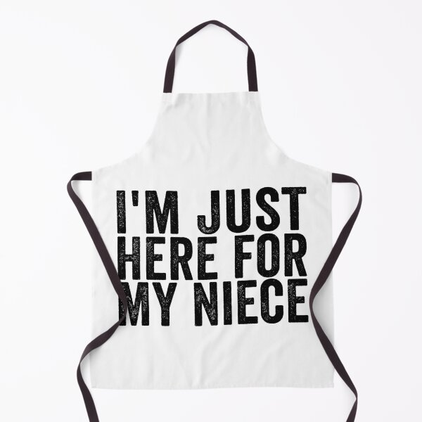 Item preview, I'm Just Here for My Niece Funny Family Shirt | Proud Aunt Uncle Gift | Niece Lover Quote Design designed and sold by 76Valeria.