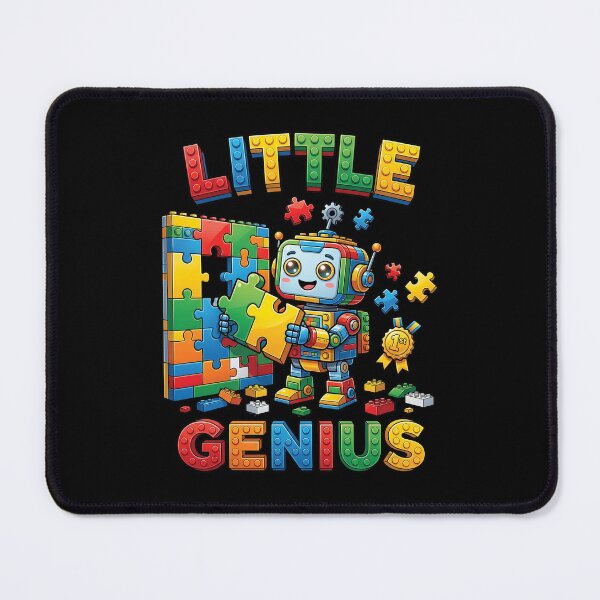 Item preview, Little Genius Puzzle Solver Clever Robot Kids Graphic designed and sold by Krasnovaovaova.