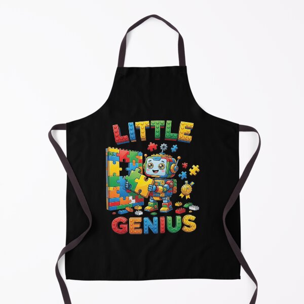 Item preview, Little Genius Puzzle Solver Clever Robot Kids Graphic designed and sold by Krasnovaovaova.
