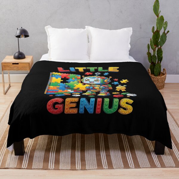 Item preview, Little Genius Puzzle Solver Clever Robot Kids Graphic designed and sold by Krasnovaovaova.