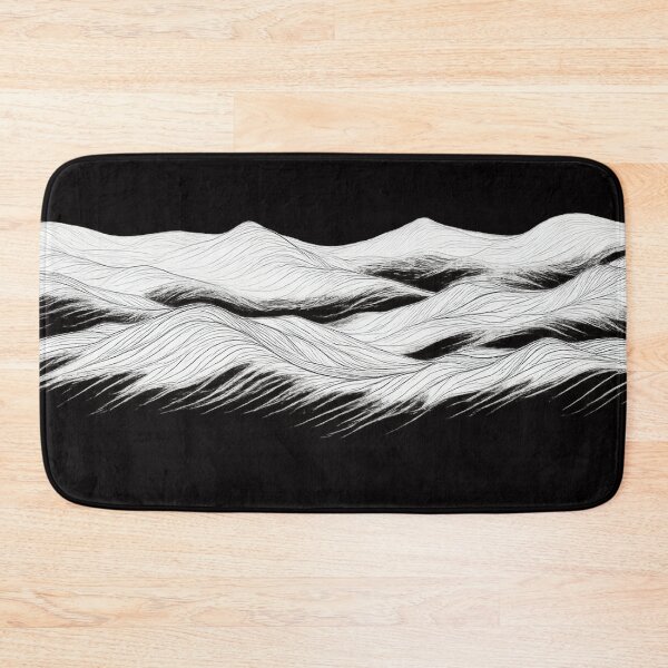 Item preview, Silent Horizon | Minimalist Abstract Line Landscape | Modern Scandinavian Wall Art | Premium Flowing Line Design  designed and sold by rigelcreation.